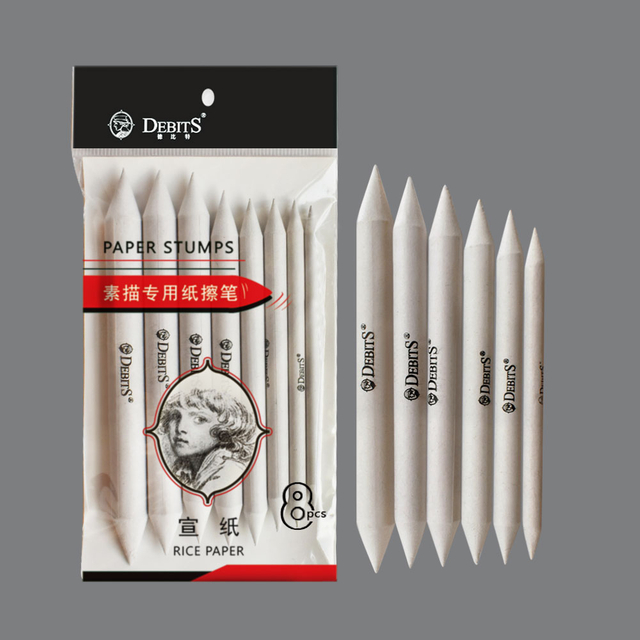 纸擦笔（新闻）_DBT-1408-8#（8支装）双尖