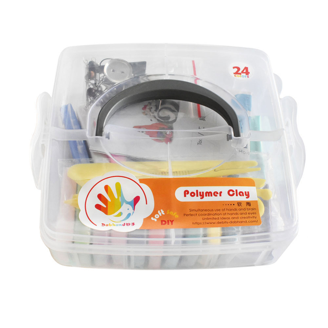 软陶_MS-4025A/B#MS-4026A/B#MS-4027A/B#MS-4028A/B#MS-4029A/B(24色/32色/36色/48色/60色X20克+塑料收纳盒装/一层-常规配套）