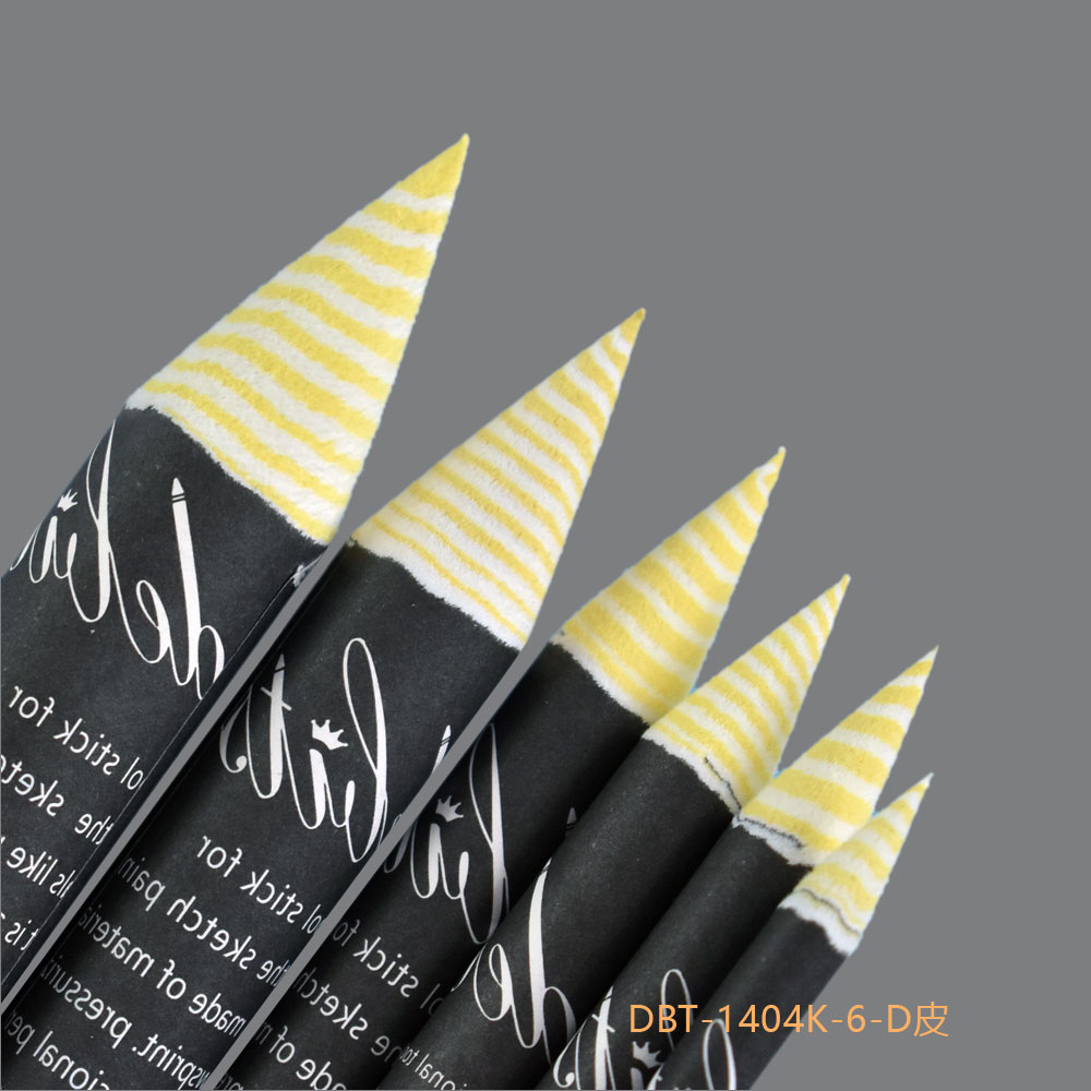 纸擦笔（螺旋吸卡）_DBT-1404K-6#（6支装）双尖