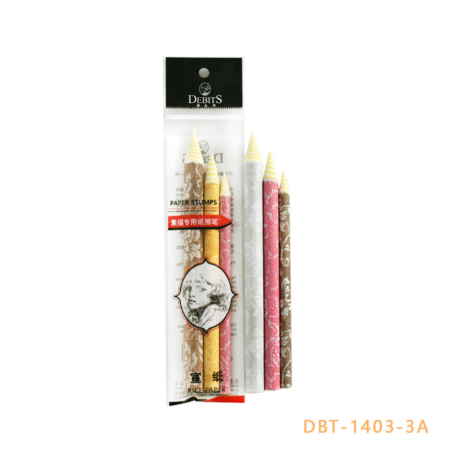 纸擦笔（螺旋）_DBT-1403-3（3支套装）单尖