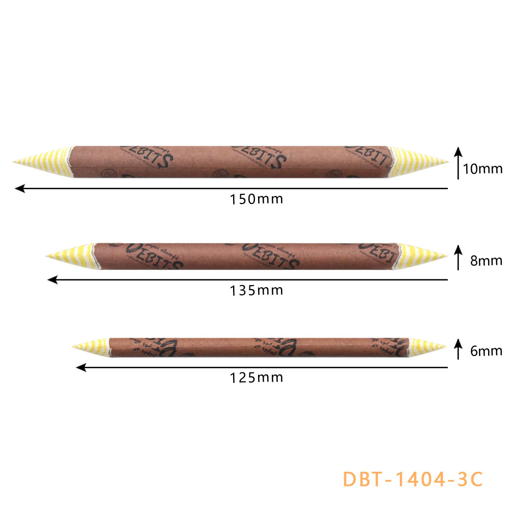 纸擦笔（螺旋）_DBT-1404-3#（3支套装）双尖