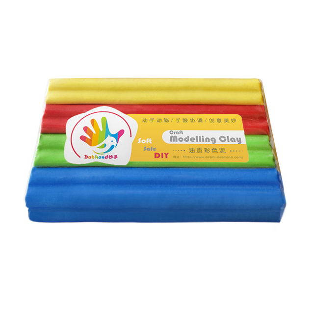 塑型彩泥_MS-300-4#MS-300A（油质材料）（四色泥 300g/块）