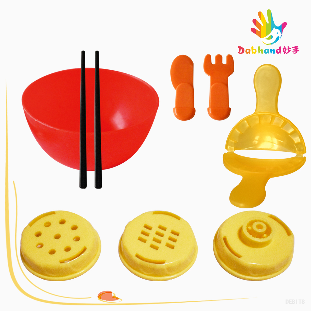 彩泥套装玩具_MS-504#（企鹅面条机）