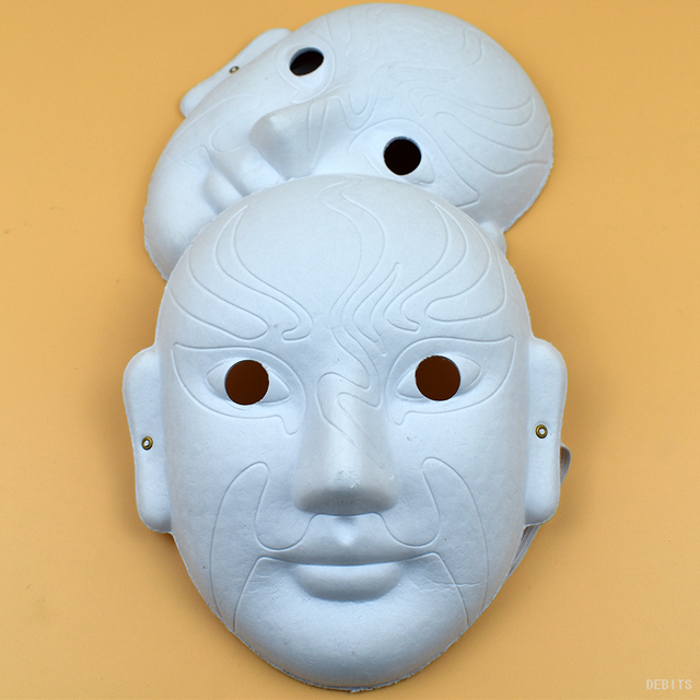 纸面具_勾线关羽_MS-0644