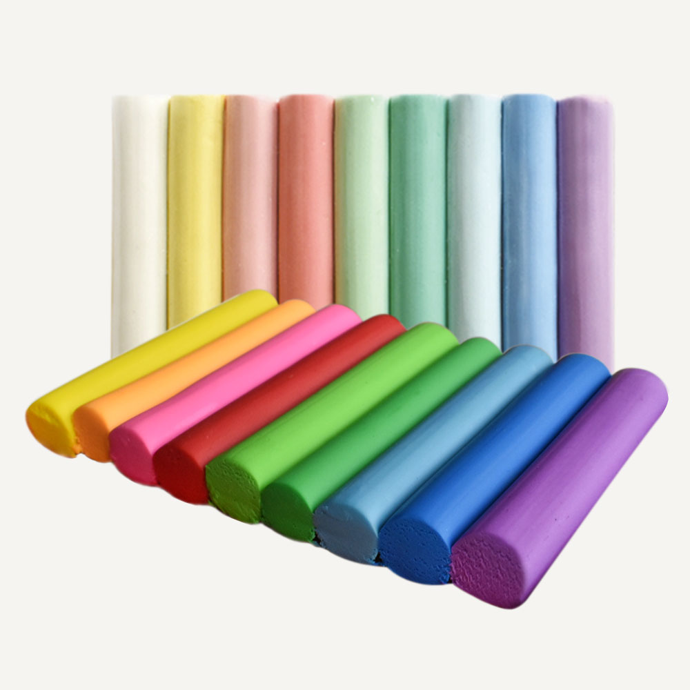 塑型彩泥_MS-231（橡胶材质）（18色圆柱吸卡）
