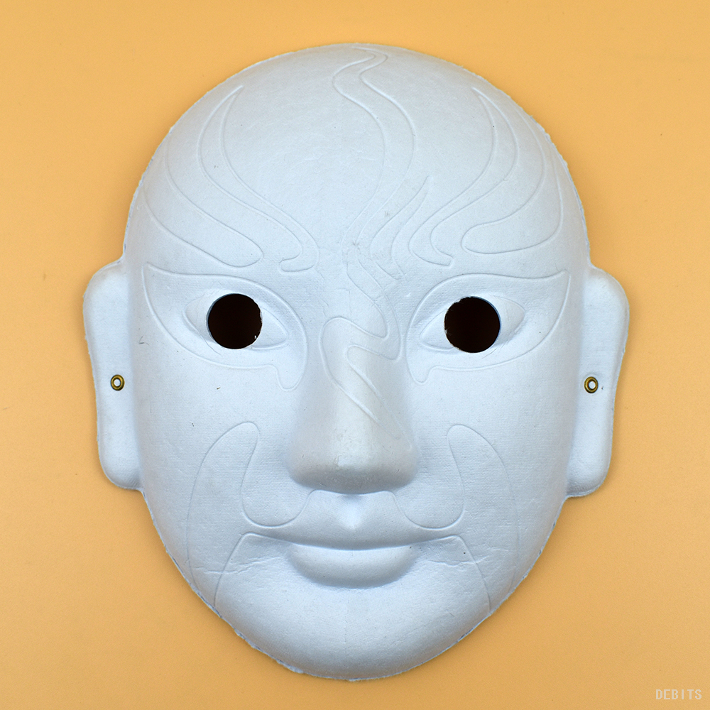 纸面具_勾线关羽_MS-0644