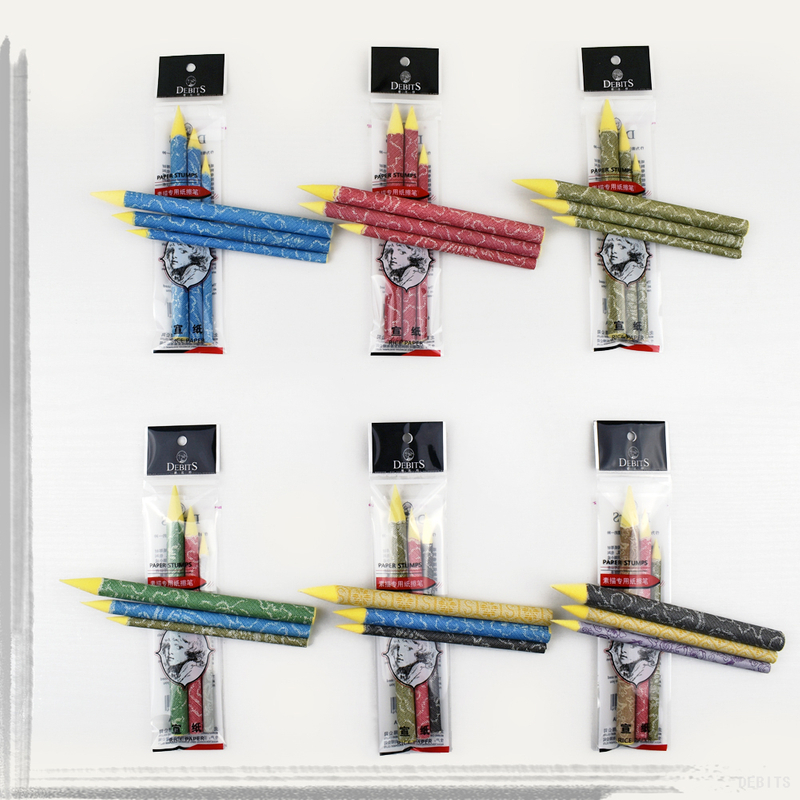 纸擦笔（黄宣）_DBT-1401-3D#（大三支套，单尖）