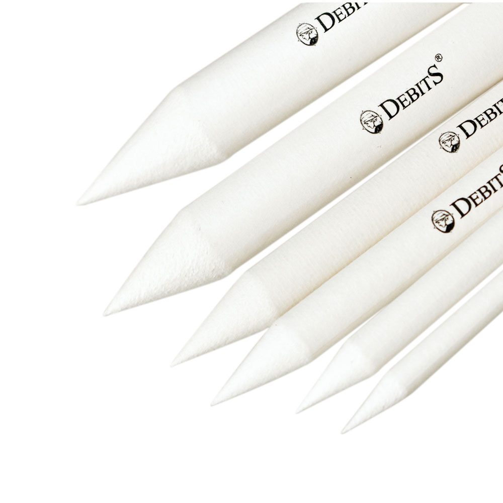 纸擦笔（白宣吸卡）_DBT-1406K-6#（6支装）双尖