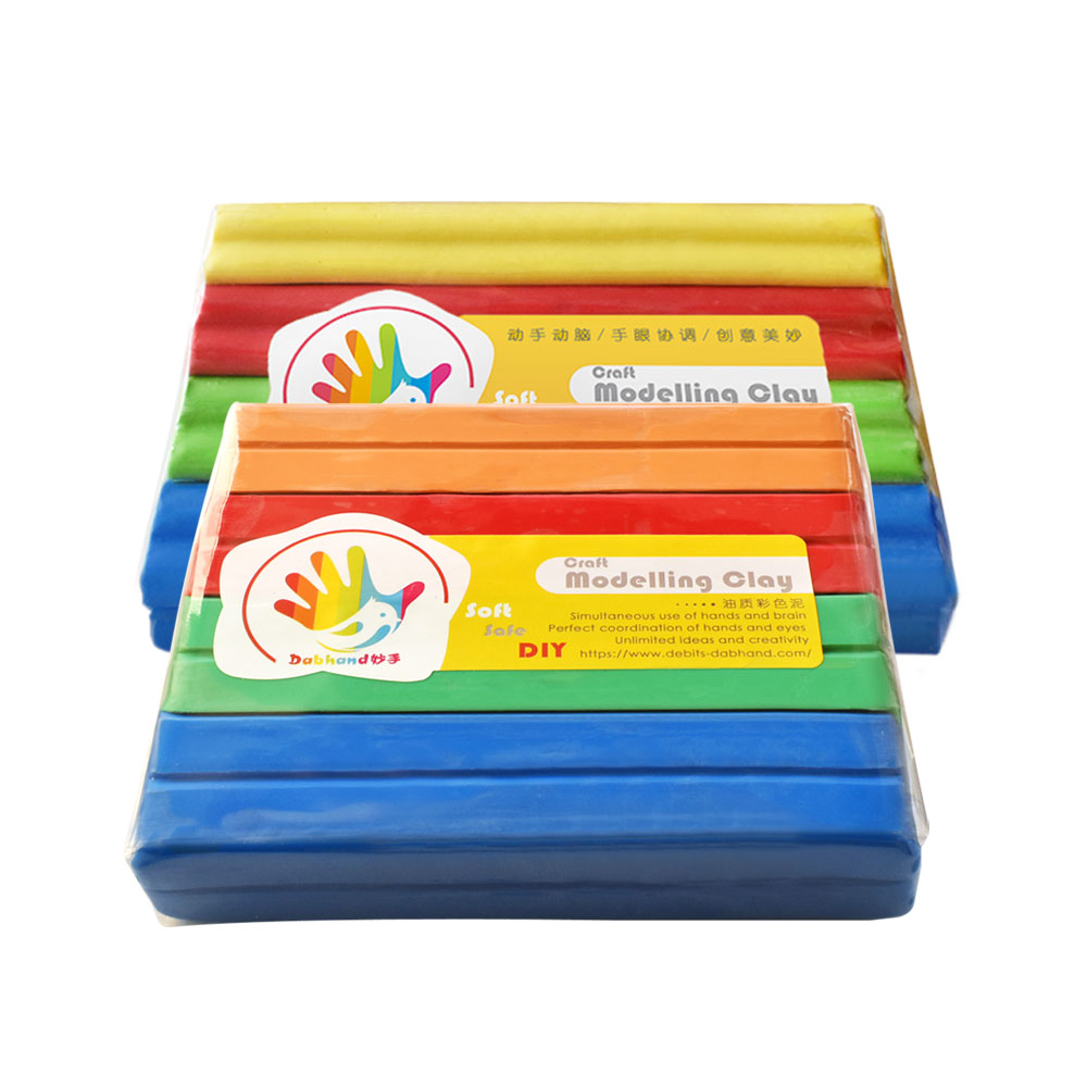 塑型彩泥_MS-300-4#MS-300A（油质材料）（四色泥 300g/块）