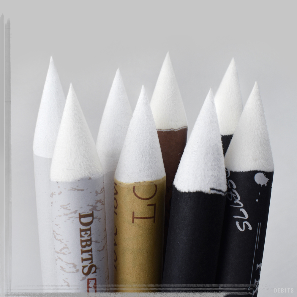 纸擦笔（白宣）_DBT-1401-3#-8#（直径15mm，单尖，单支装）