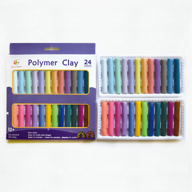 软陶_MS-4013B#MS-4038（24色18色，纸盒套装）