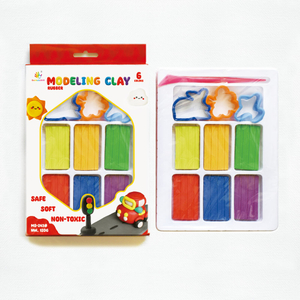 塑型彩泥_MS-243（橡胶材质）（新6色纸盒+模具）