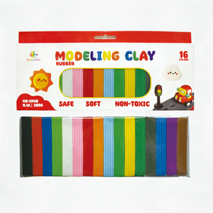 橡胶彩色泥_MS-293#（16色小薄片彩泥）