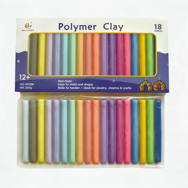 软陶_MS-4038#（18色，纸盒套装）