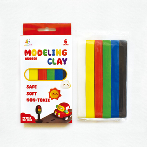 橡胶彩色泥_MS-266#（6色一磅泥）